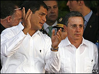 correa pa uribe
